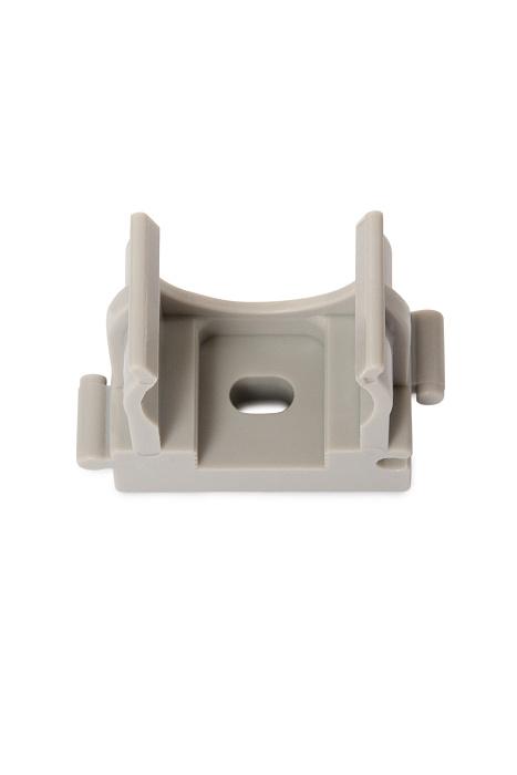 Держатель для труб (клипса) d16мм для монтажного пистолета пластик. RAL7035 OBO 6836301