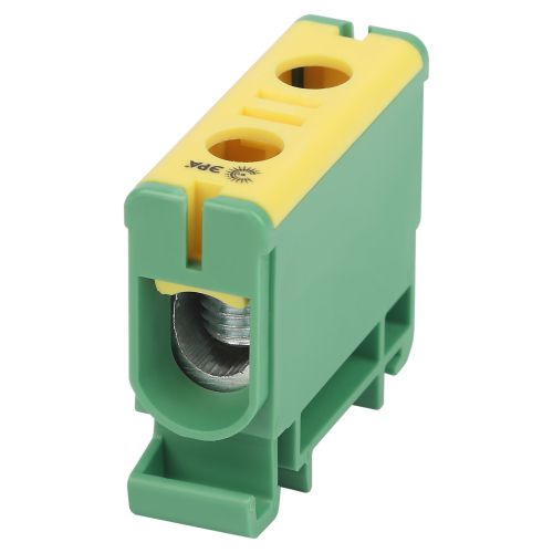 Клемма силовая вводная КСВ NO-224-127 (KE61.3) 6-50кв.мм PE желт./зел. Эра Б0065565