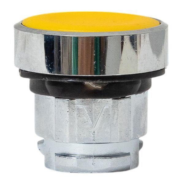 Механизм кнопки исполнительный XB4 IP65 плоский возвратный без фиксации без подсветки желт. EKF XB4BA-Y-65