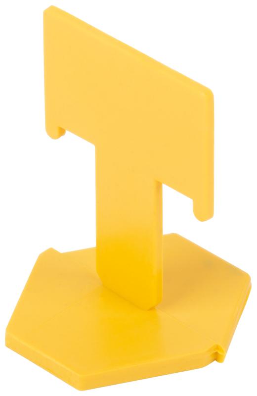 Система выравнивания плитки СВП зажимы "Флаг" ширина шва 1.0мм (уп.100шт) КУРС 16781