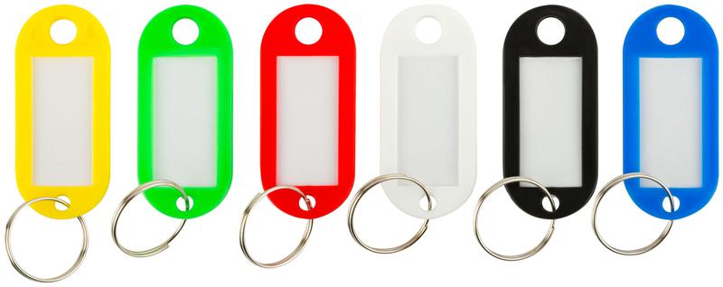 Набор бирок для ключей (уп.6шт) MOS 67402М