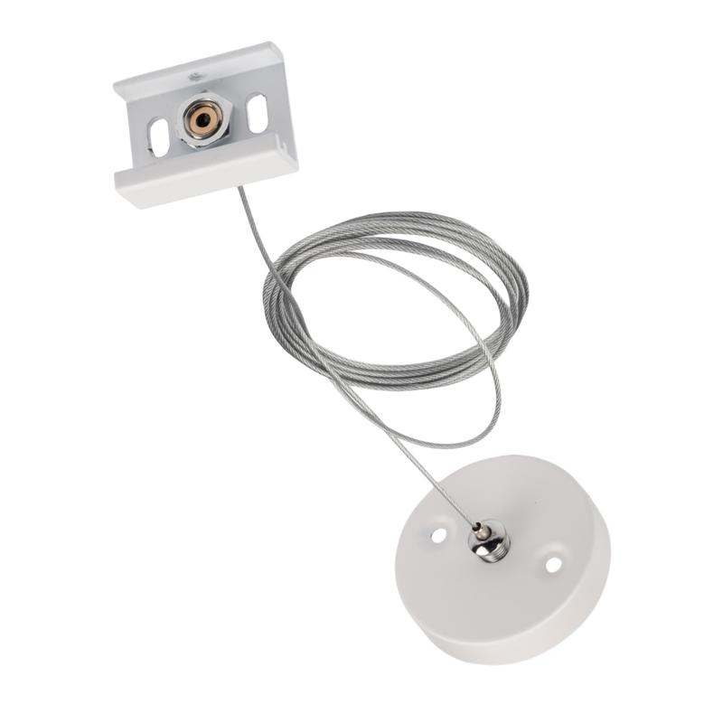 Подвес для шинопровода трехфазного 3P PTR S-2м WH Pro+ бел. JazzWay 5063945