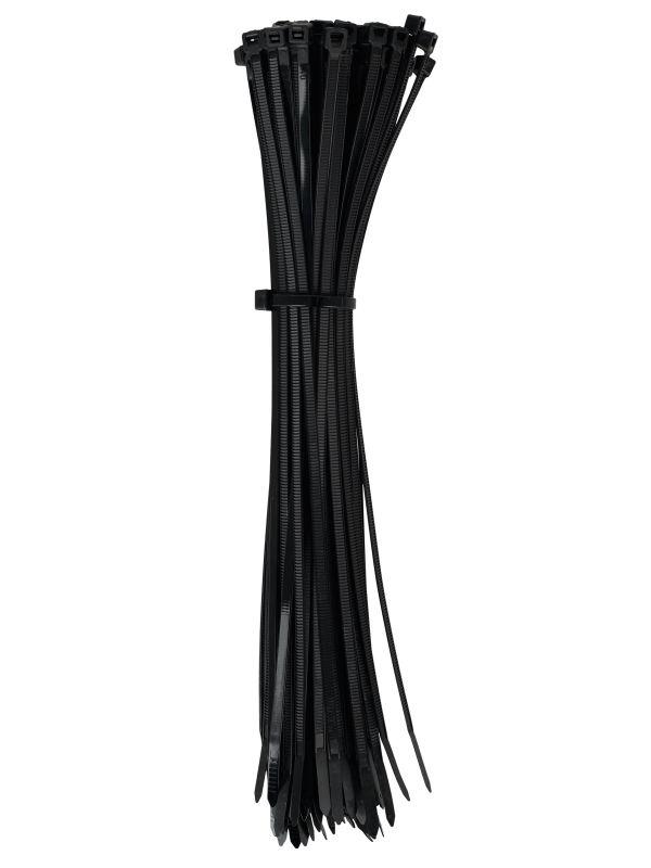 Хомут кабельный 4.8х300 нейл. черн. (уп.100шт) IEK UHH32-D048-300-100