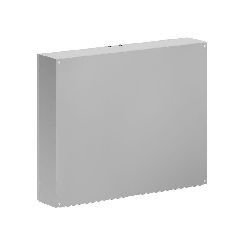 Корпус навесной STH с М/П двухдверный из нержавеющей стали AISI304 800х1000х200мм с фланцем DKC R5STH0812F-304