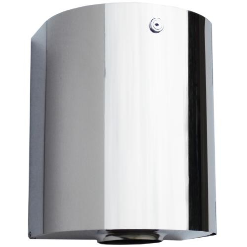 Диспенсер для рулонной бумаги из нержавеющей стали с центральной вытяжкой. глянцевый, 04099.b