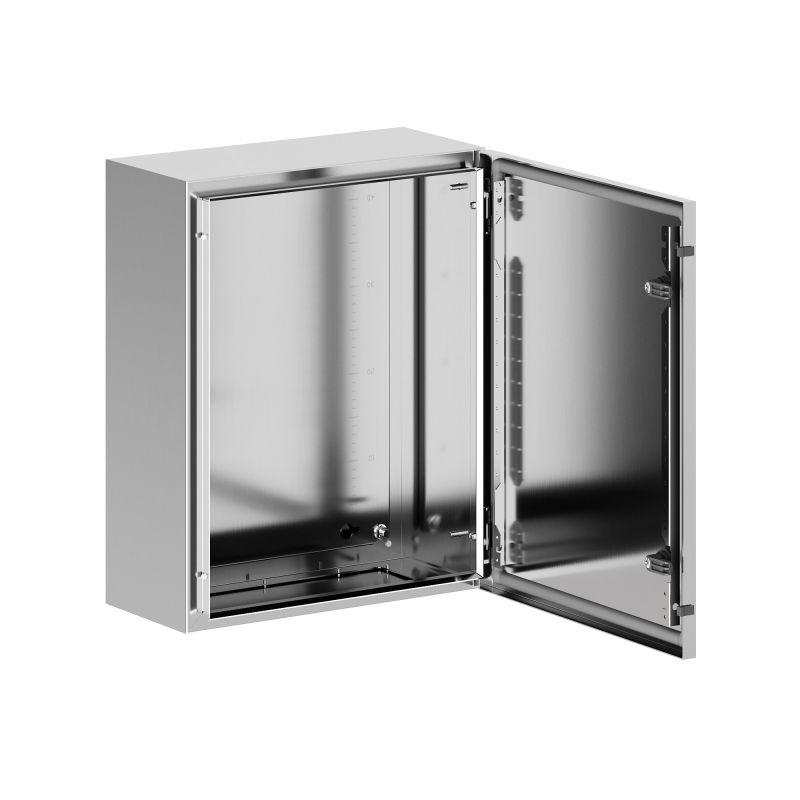 Корпус навесной STH с М/П из нержавеющей стали AISI316 500х400х200мм с фланцем DKC R5STH0542F-316