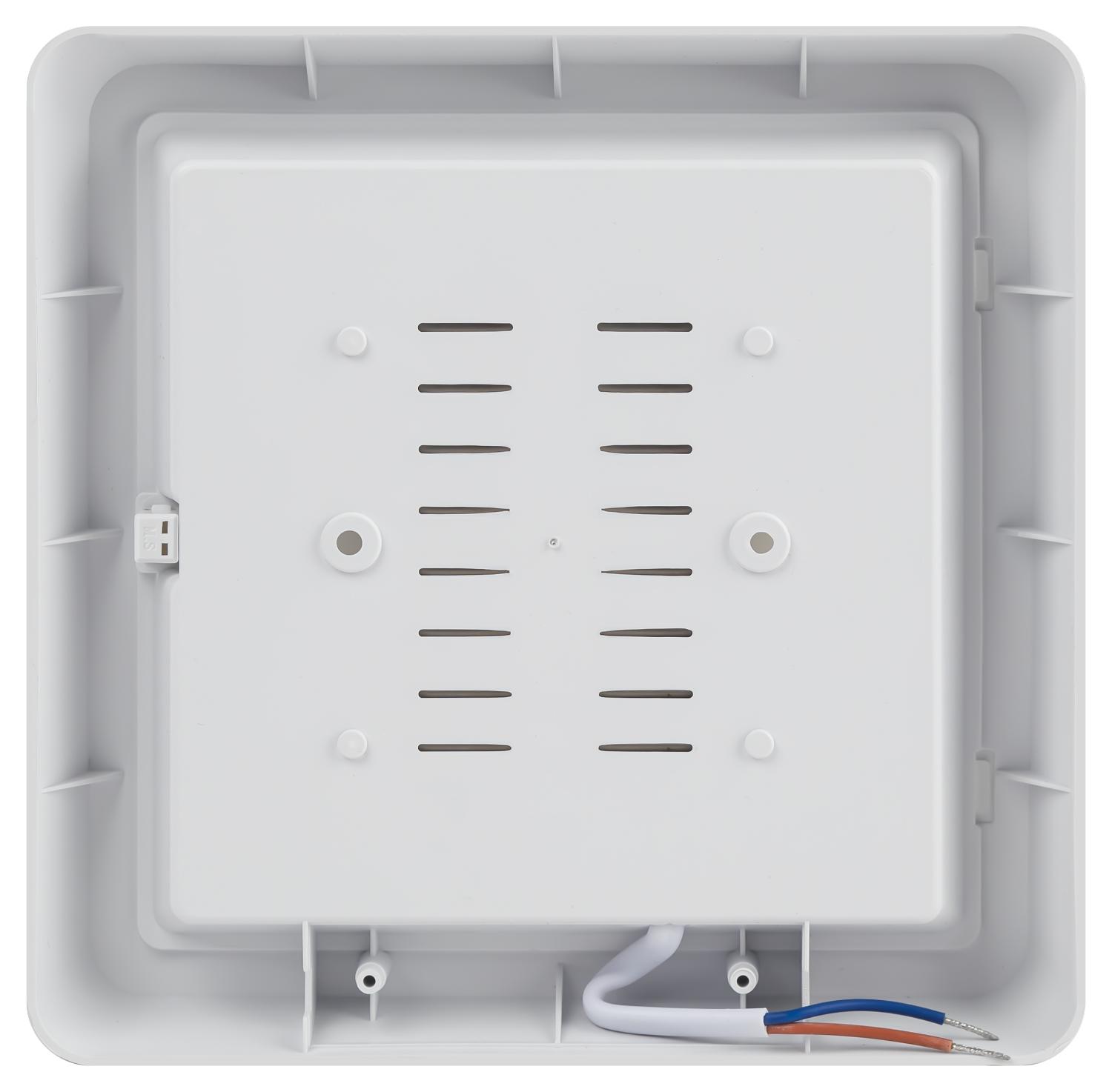 Светильник ЖКХ светодиодный SPB-302-0-4K-10 IP40 10Вт 800Лм 4000К квадрат накладной