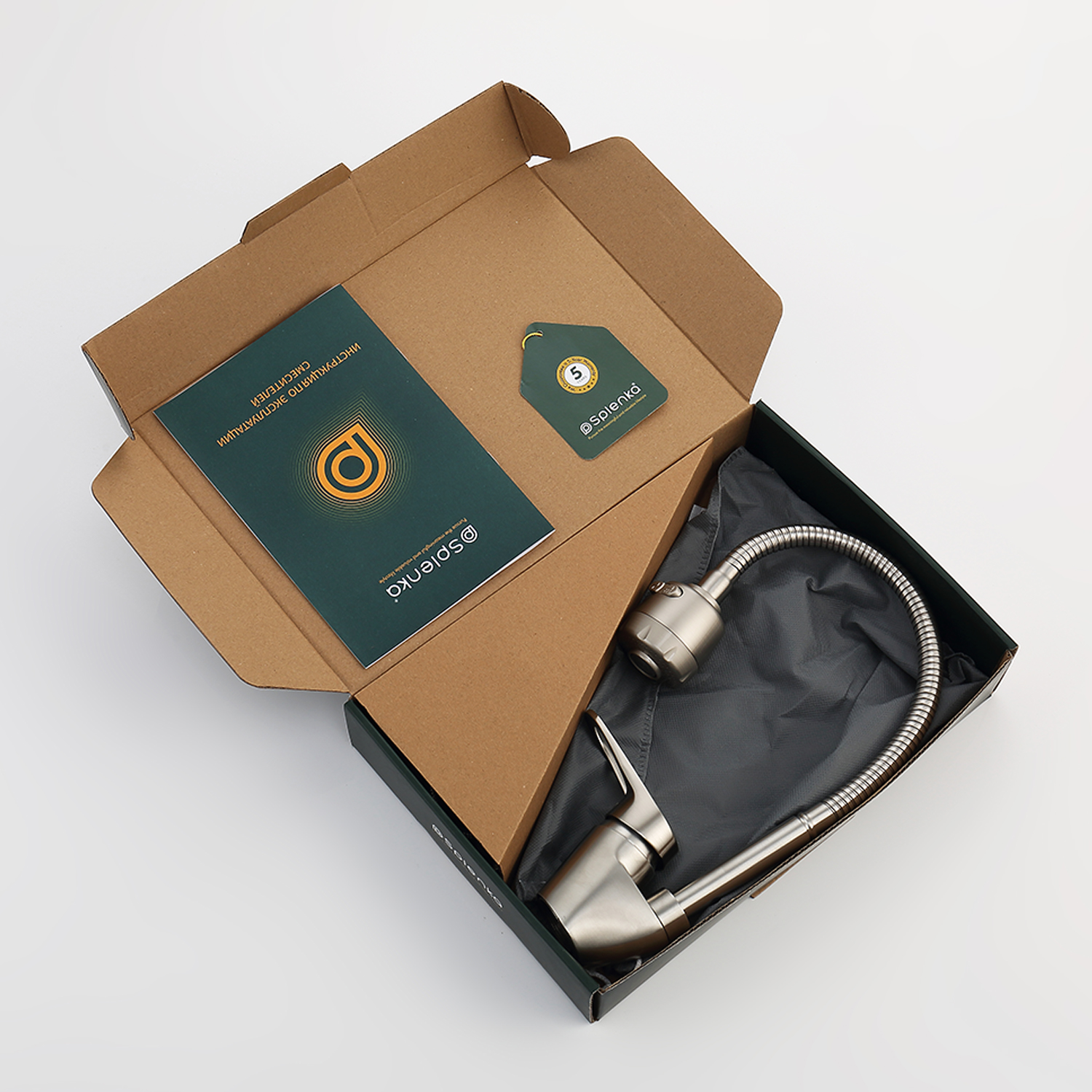 Смеситель для кухни Splenka S202.47.05, сатин