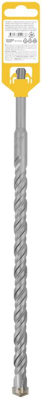 Бур по бетону SDS-PLUS профи крестообразная вставка двойная спираль 16х310мм FIT 33082