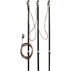 Заземление переносное для воздушных линий ЗПЛ-220М-3 сечение 25мм ЭЛЕКТРО ТРЕЙД ELP-ZAP244-25