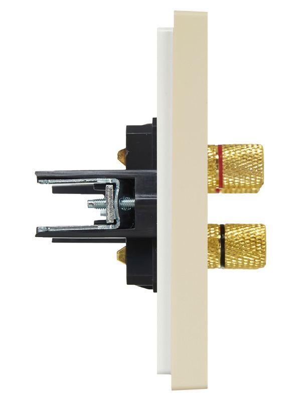 Аудиорозетка 4-м FORTE&PIANO FP439 ваниль IEK FP-S40-K10