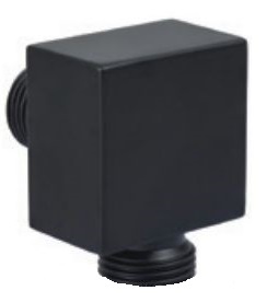 Водорозетка LEVEL, черный матовый