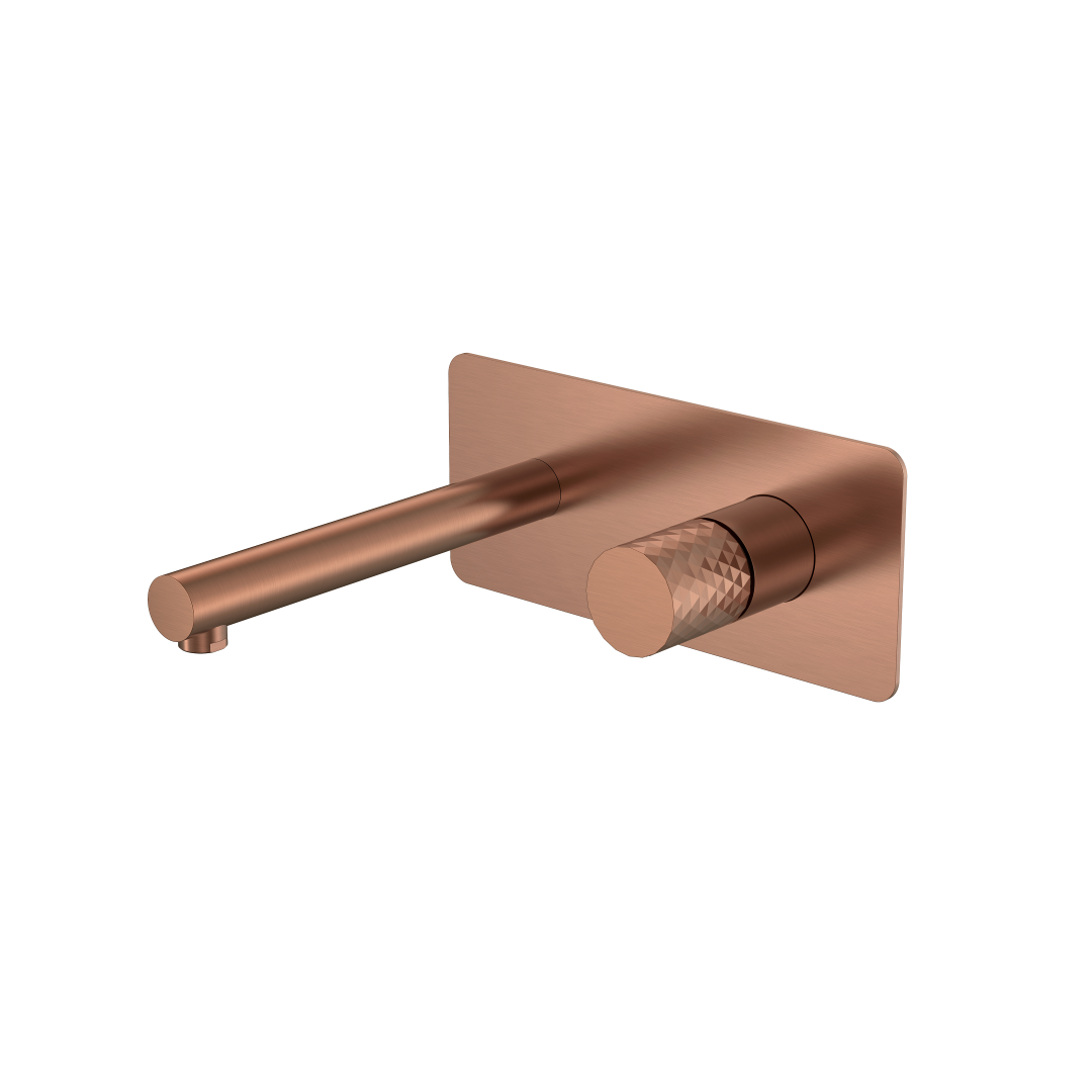 Смеситель STICK из стены COPPER BRUSHED ручка DIAMOND