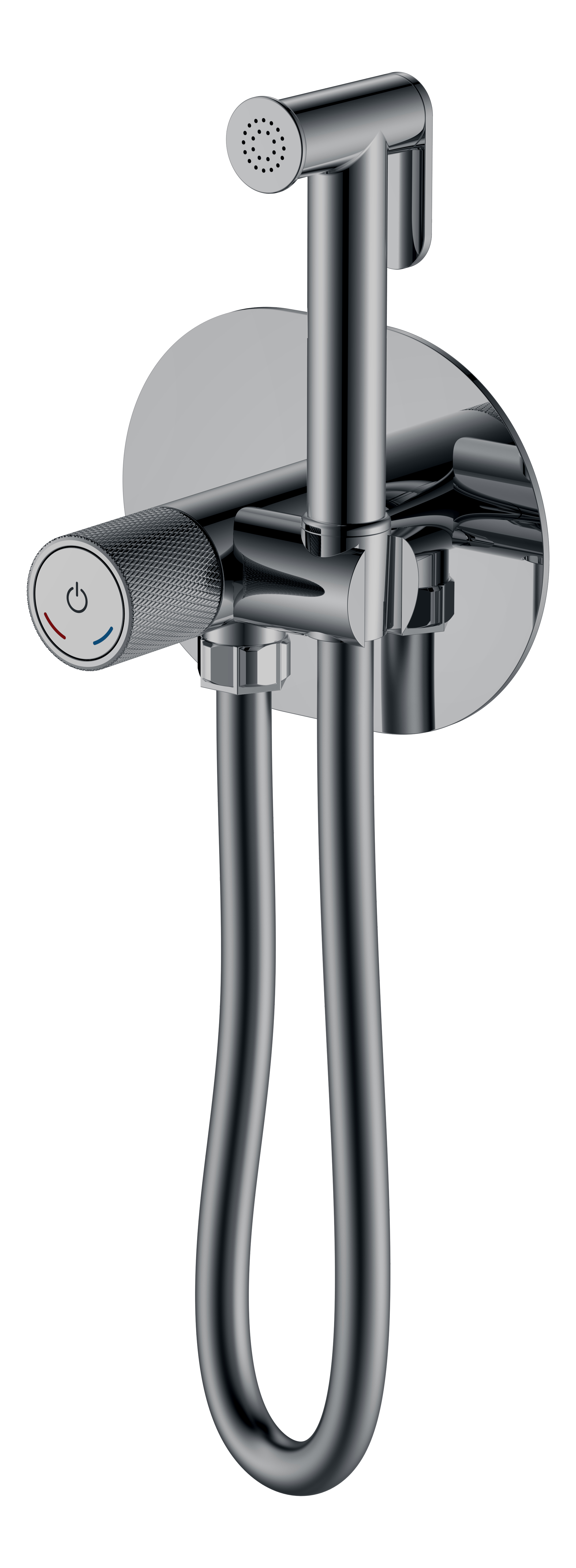 Смеситель гигиенический TECH Nikel Brush