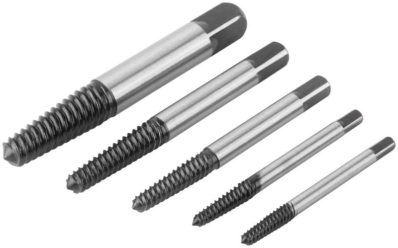 Набор экстракторов для шурупов (5 предметов) КУРС 36435