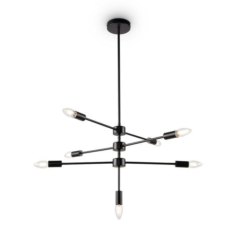 Светильник Firefly 60Вт E14х7 IP20 подвесной Freya FR5338PL-07B