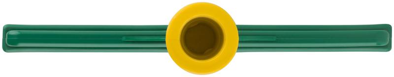 Метла плоская №1 260х330мм посадочный d25мм мягкая пластик. КУРС 68068