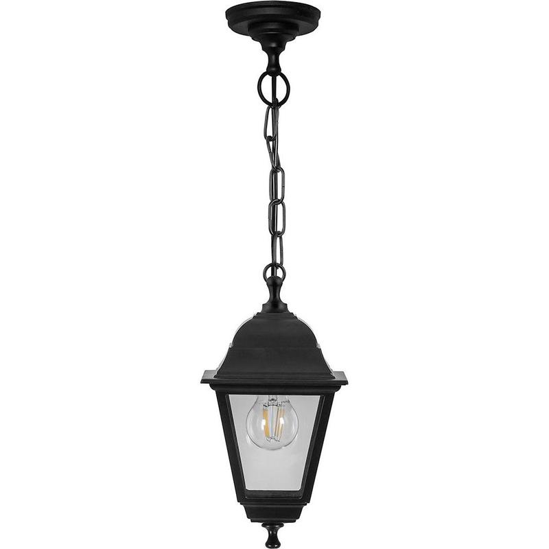 Светильник садово-парковый 60Вт 230В E27 черн. НСУ 04-60-001 32255 (на цепочке 325мм) FERON 32255