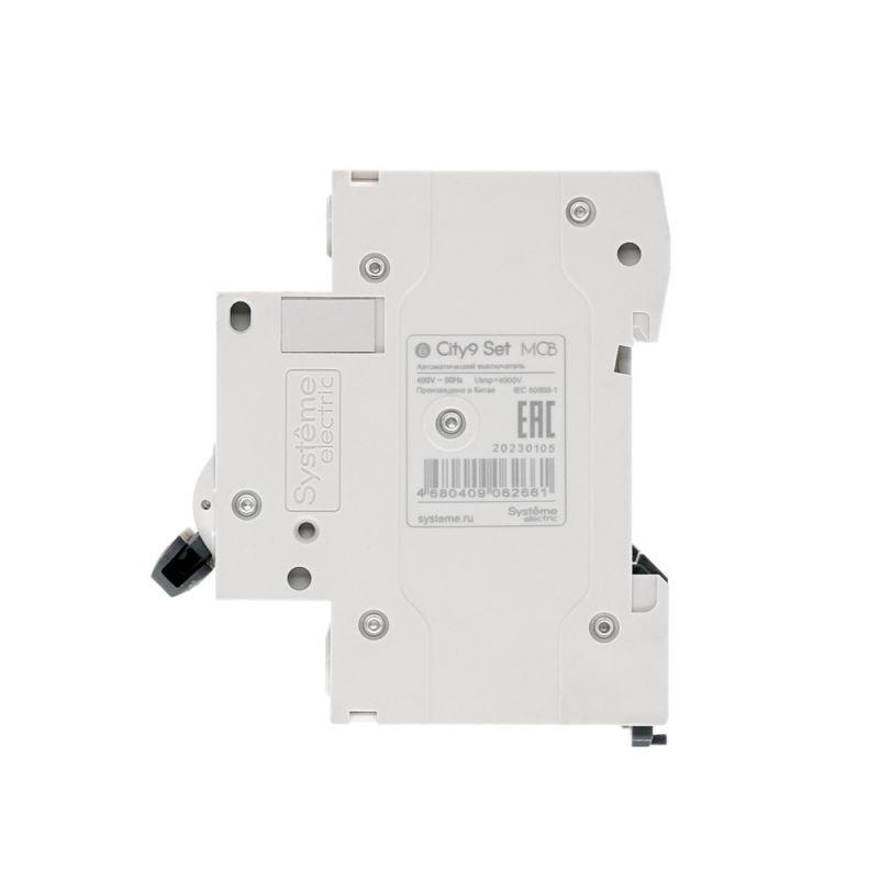 Выключатель автоматический модульный 4п C 40А 4.5кА City9 Set 400В SE C9F34440