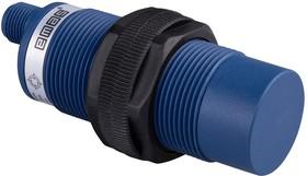 Датчик емкостный (PNP-НО) разъем M12х3 (расс. сраб. 3-15мм) выступающий пластик 10-30В DC IP65 EMAS SCM30NP1PSX