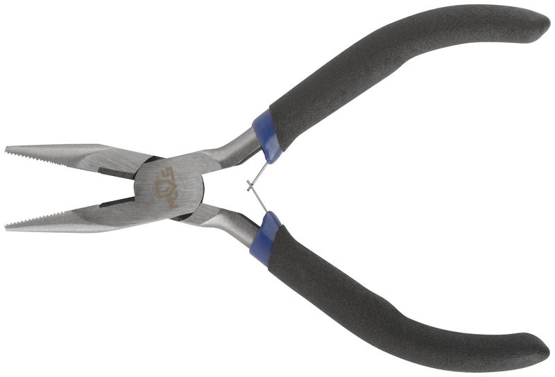 Тонконос "мини" син. ручки 125мм MOS 51684М