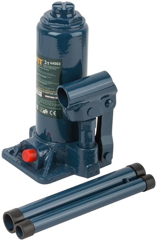 Домкрат гидравлический бутылочный 3т FIT 64503