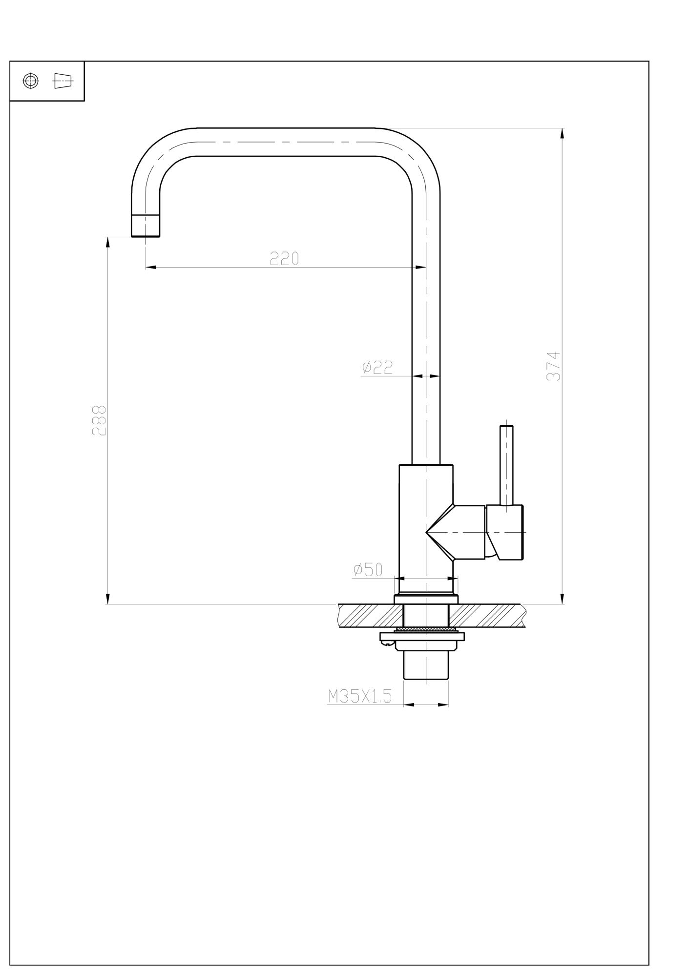 Смеситель для кухни BelBagno BB-LAM03A-IN