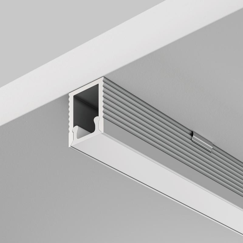 Профиль накладной 08х09 алюм. Maytoni ALM-0809-S-2M