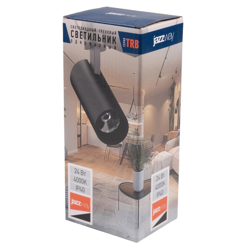 Светильник светодиодный трековый TRB 0724 24Вт 4000К 24град. BL IP40 1ф Pro JazzWay 5066236