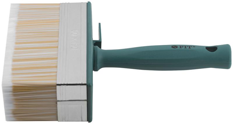 Макловица искусственная светлая щетина пластиковый корпус полая ручка "мини" 50х150мм FIT 01640