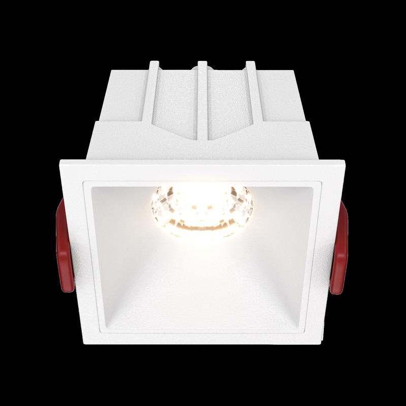 Светильник Alfa LED 10Вт 3000К 36град. встраив. Maytoni DL043-01-10W3K-SQ-W