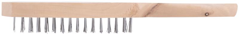 Корщетка 5-ти рядная деревянная ручка КУРС 38401