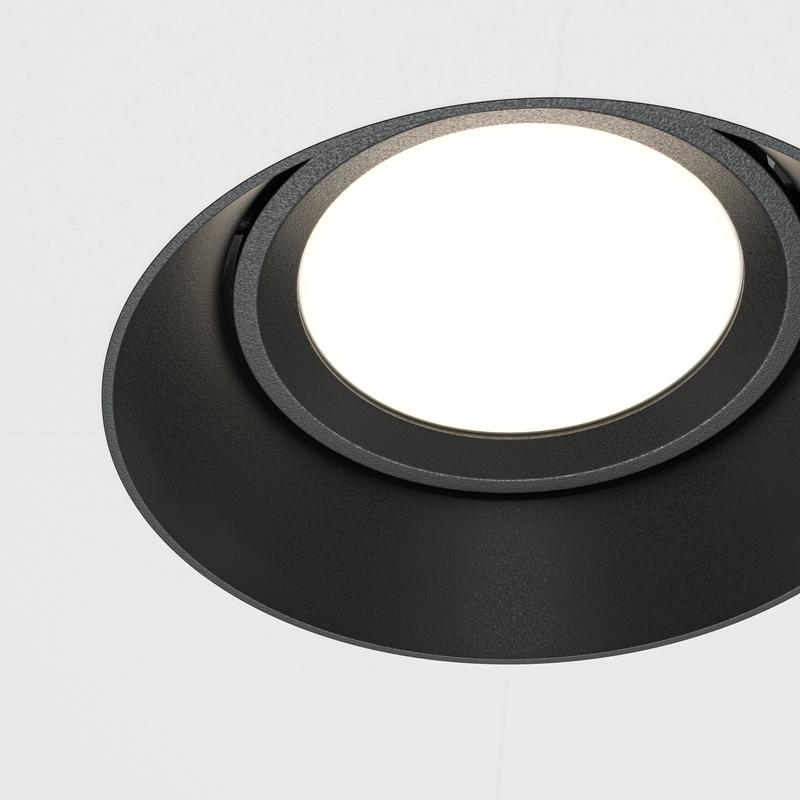 Светильник Dot 10Вт GU10 встраив. Maytoni DL042-01-RD-B