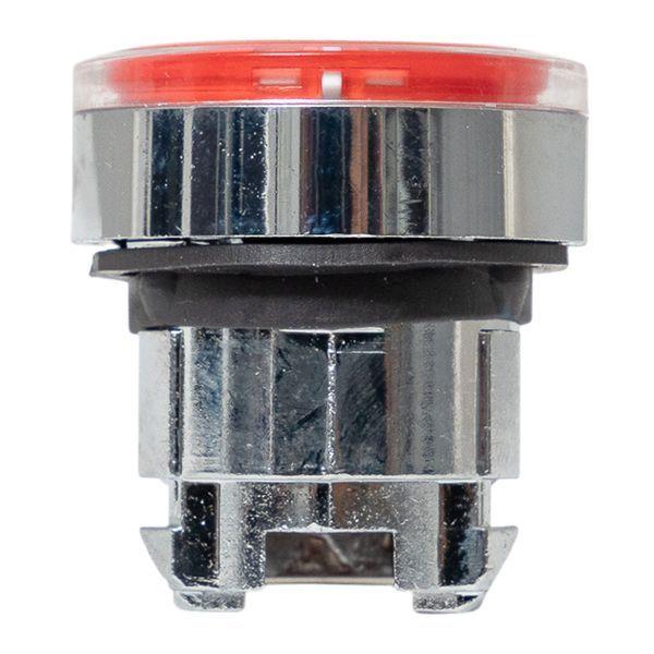 Механизм кнопки исполнительный XB4 IP65 плоский возвратный без фиксации с подсветкой красн. EKF XB4BW-R-65