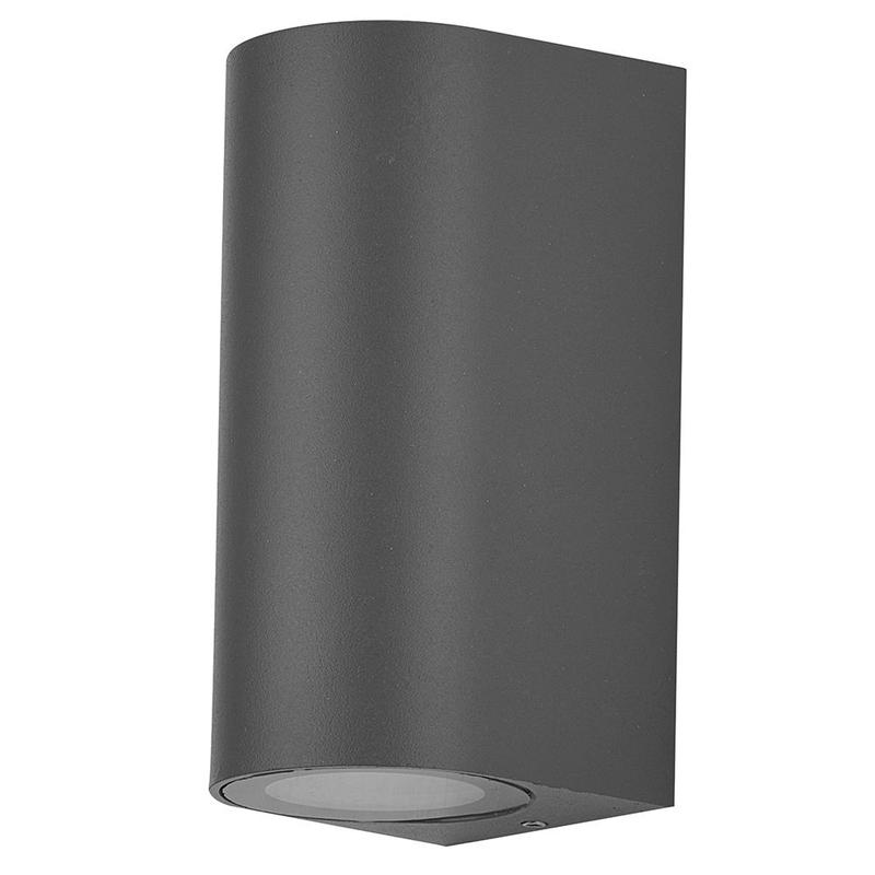 Светильник садово-парковый 230хH023 сер. (на стену) FERON 51309