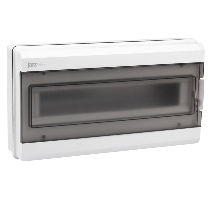 Бокс модульный накладной PDB/W 3018 GR (ЩРН-ПГ-18) IP65 пластик. Pro JazzWay 5072022