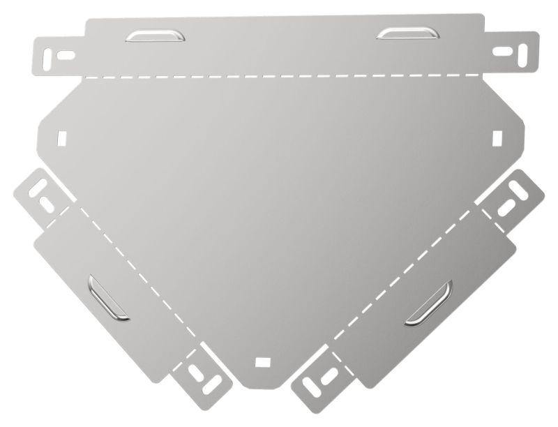 Разветвитель Т-образный 50х100 0.6мм ESCA 3 IEK ES3-RT-050-100-06