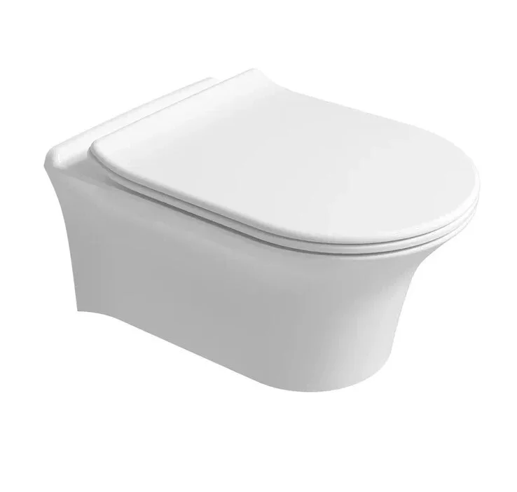 Унитаз подвесной ARROW AHB2157, безободковый, белый