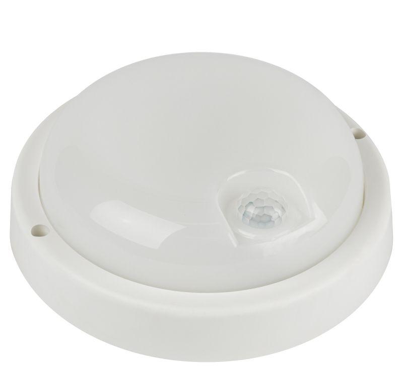 Светильник светодиодный SPB-201-3-65K-008 8Вт 6500К IP65 760лм ЖКХ с ИК датчиком движения бел. Эра Б0062529