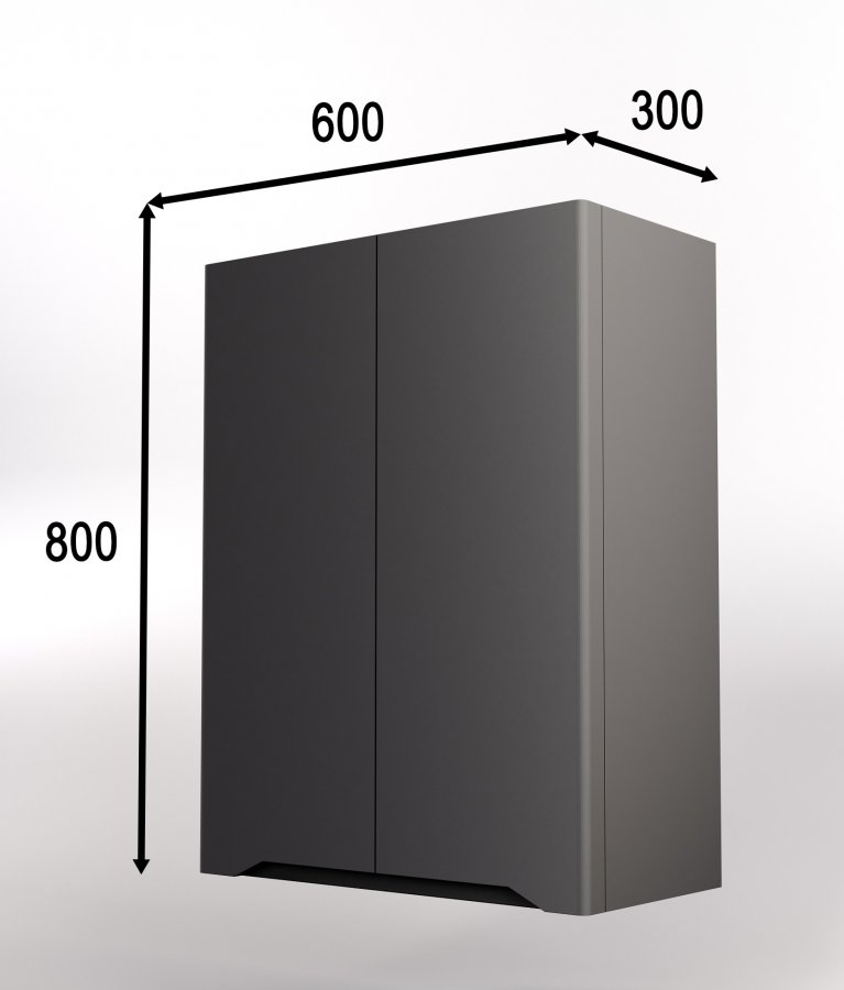 ПШ "Марелла мини 600" Люкс антискрейтч серый, PLUS