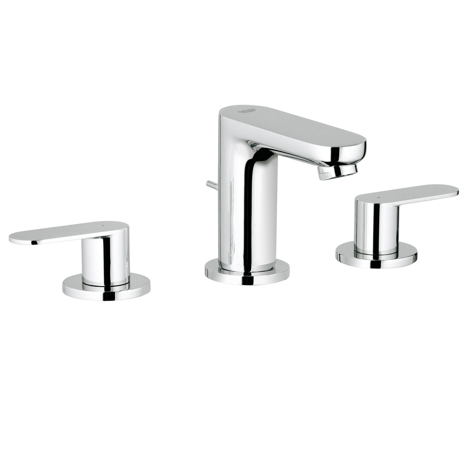 Смеситель Grohe Eurosmart Cosmopolitan 20187000 для раковины на три отверстия
