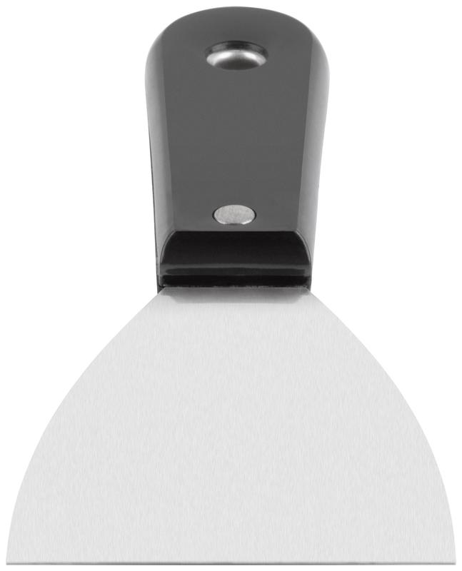 Шпатель с пластиковой ручкой полированный 3дюйм (75мм) FIT 06280