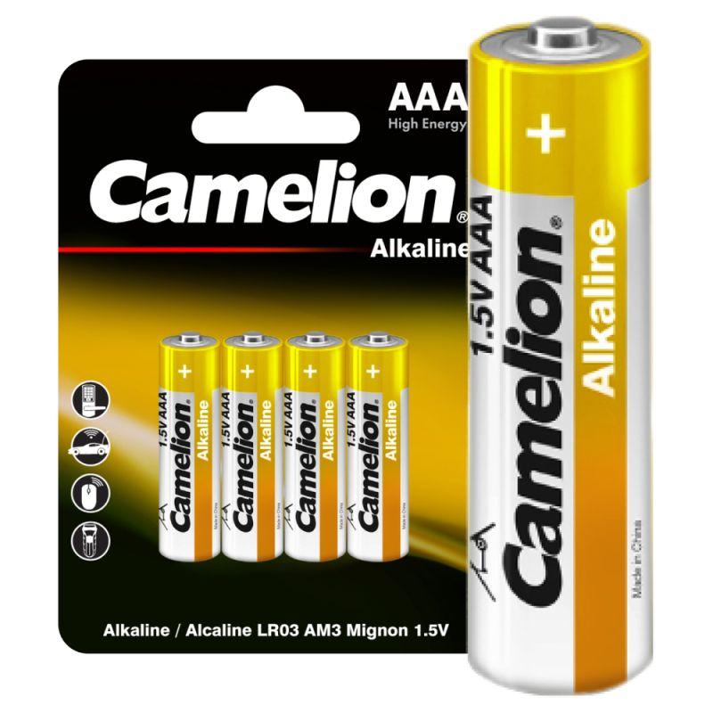 Элемент питания алкалиновый Normal Alkaline LR03 BL-4 LR03-BP4NR 1.5В (уп.4шт) Camelion 15121