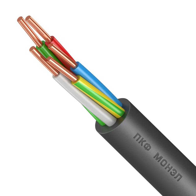 Кабель ВВГнг(А)-LS 5х4 ОК (N PE) 0.66кВ (м) Монэл УТ000026123