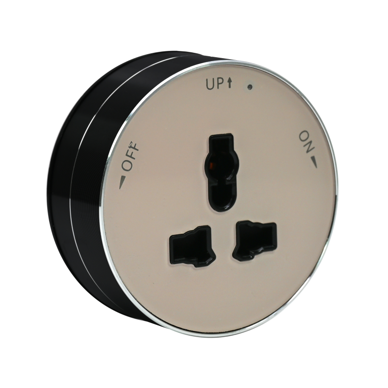 Розетка MultiTrack 13А 250В универс. круглая тип MTK13 песочн. SE MTK13002P