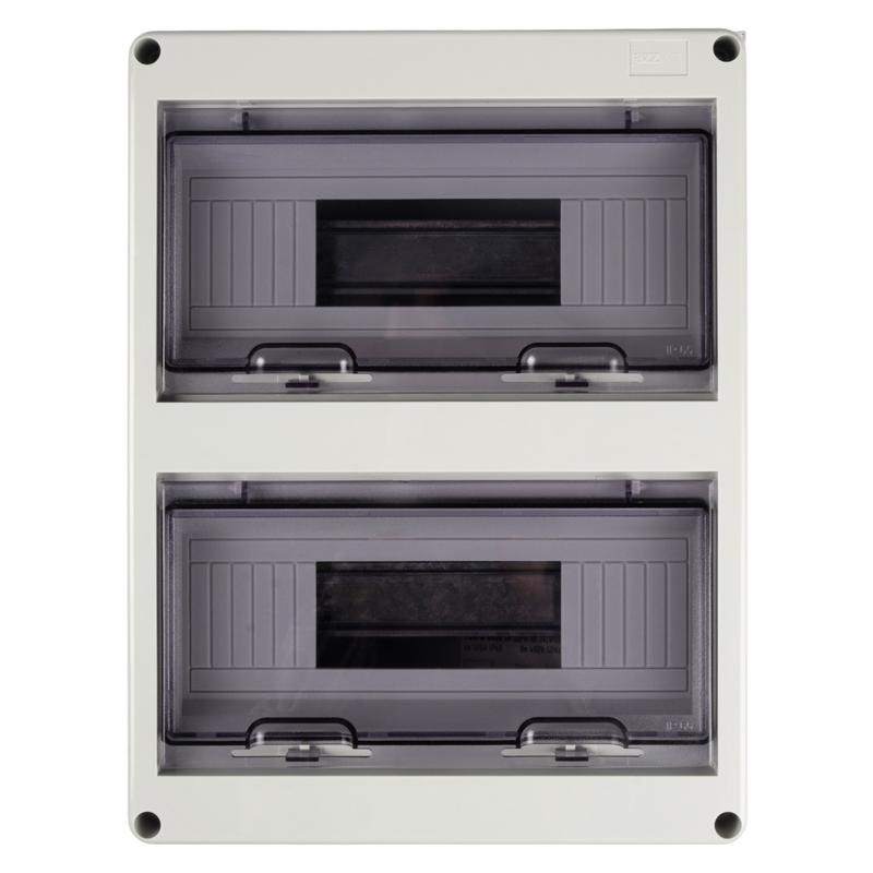 Бокс модульный накладной PDB/W 4024 GR (ЩРН-ПГ-24) IP65 пластик. Pro JazzWay 5072145