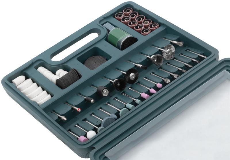 Набор насадок для гравировальноймашины в чемоданчике 100шт FIT 36495