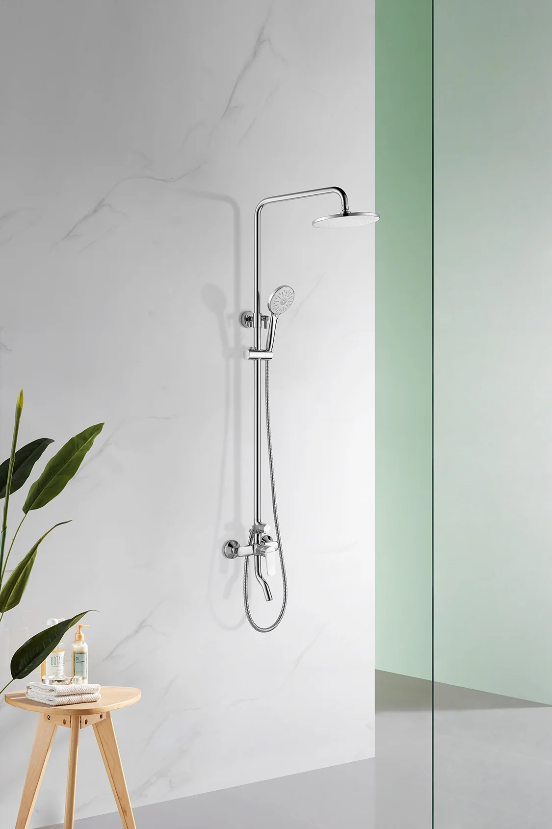 Душевая стойка ARROW AG3309CP, 226 мм, хром