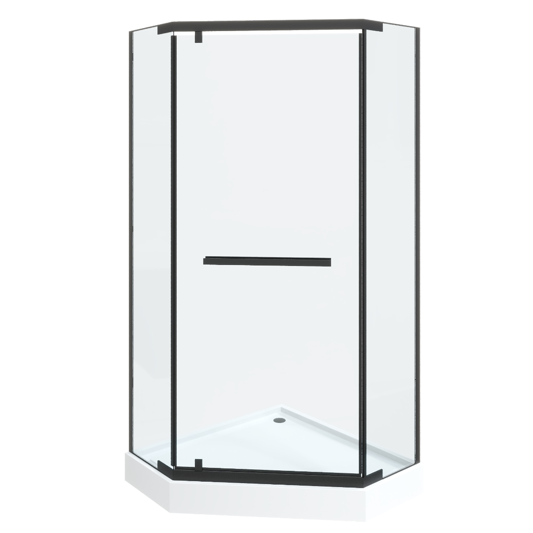 Ограждение CHIKA ZP91B душевое Ceruttispa без поддона (90x90x195)