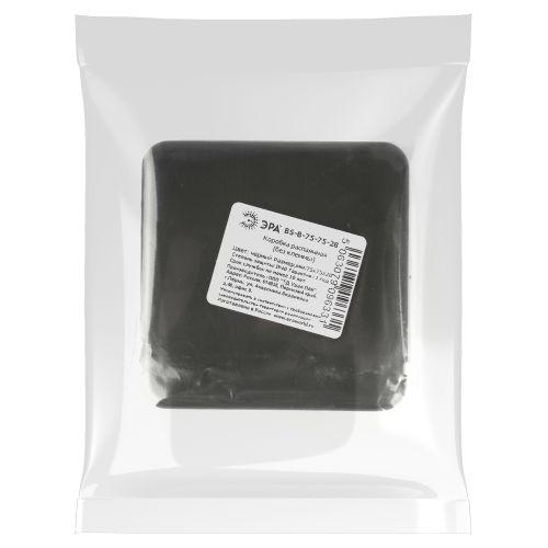 Коробка распаячная 75х75х28мм без клеммы IP40 черн. BS-B-75-75-28 Эра Б0061809